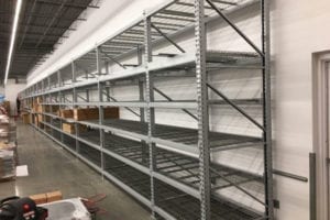 New Store Set Up - Racking Installation