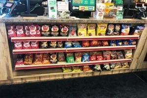 Convenience Store Counters - Chip Display