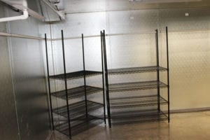 Convenience store Walk In Cooler Shelving