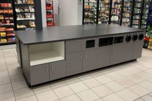 Food & Beverage Island Counters