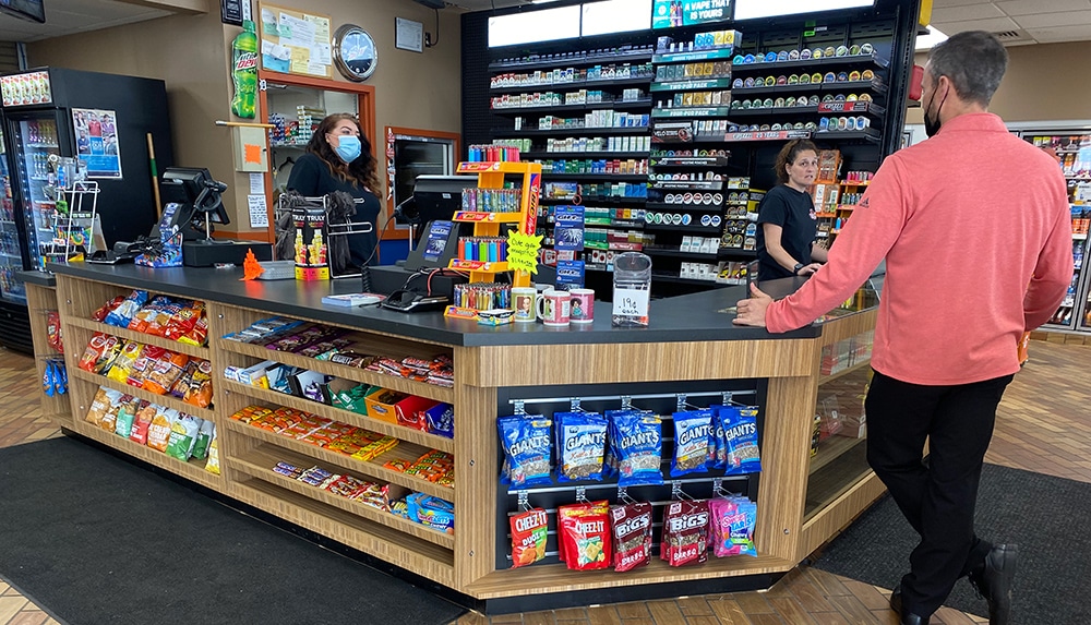 Convenience Store---Checkout-Counter-Front