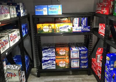 beer cave shelving, Beer Cave Shelving, DisplayMax Retail Services