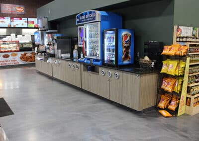 food & beverage counter, DisplayMax Retail Services