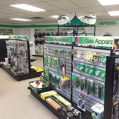 Advance Auto store reset — Lozier store fixtures designed and installed by the DisplayMax team.