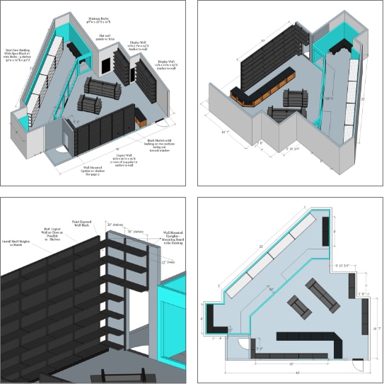 3D floor plan by DisplayMax team