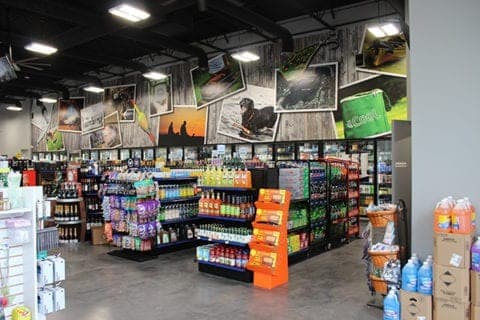 Grocery Store Setup — Lozier store fixtures designed and installed by the DisplayMax team.