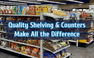 Lozier Gondola Shelving: The Right Choice for Your Business