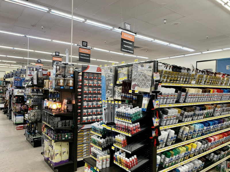 Convenience Store Setup— store fixtures designed and installed by the DisplayMax team.