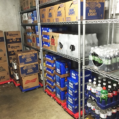 Beer Cave Shelving designed and installed by DisplayMax team
