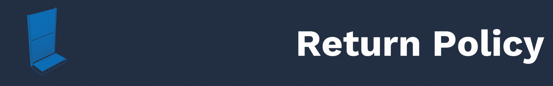 DisplayMax, Inc. - Return Policy page banner