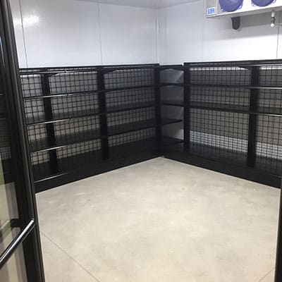 Lozier - Wired walk in cooler designed and installed by DisplayMax