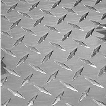 Aluminium tread plate designed by DisplayMax team