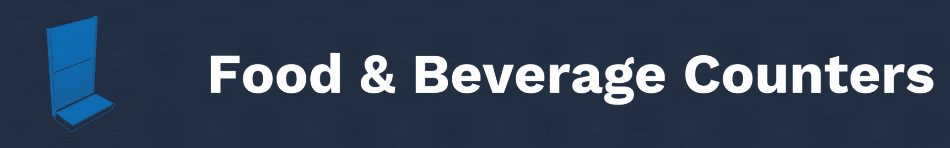 DisplayMax, Inc. - Food & Beverage Counter page banner