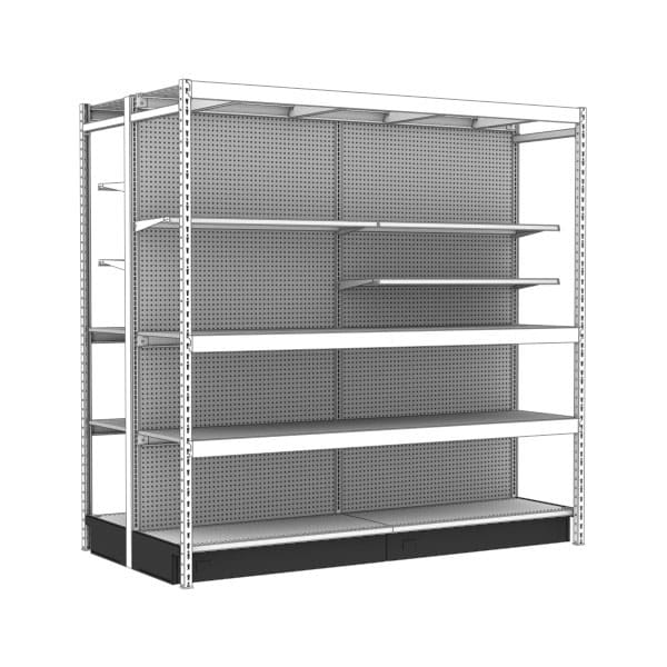 Multifunction shelving designed by DisplayMax team