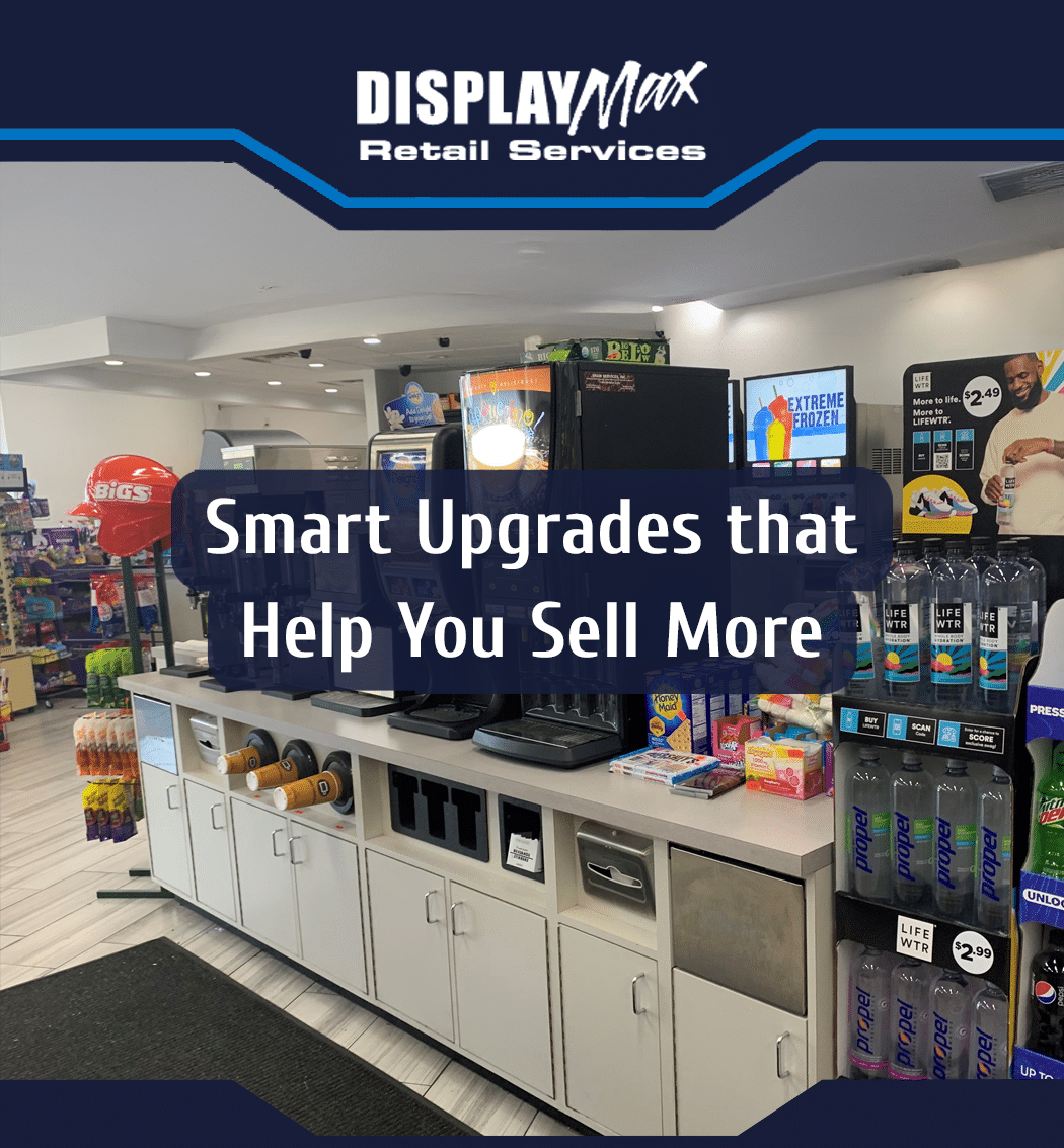 Sales Counter setup done by DisplayMax team members