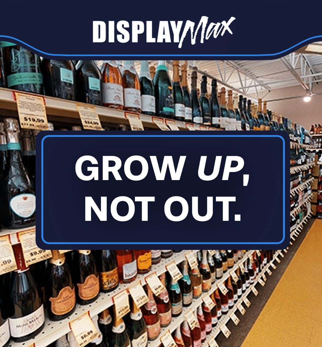 DisplayMax- Wine display banner